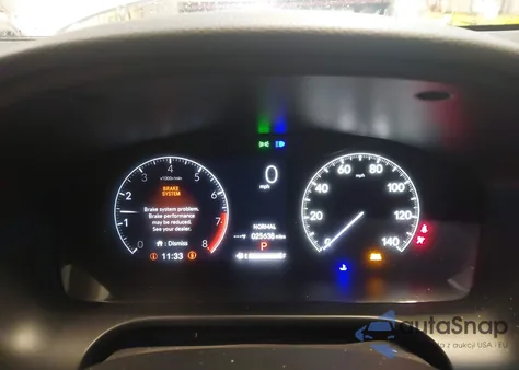 2024 Honda Hr-V Awd Ex-L/Awd Ex-L W/O Bsi из США, поврежденный, VIN 3CZRZ2H75RM766398